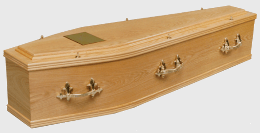Raised flatlid coffin